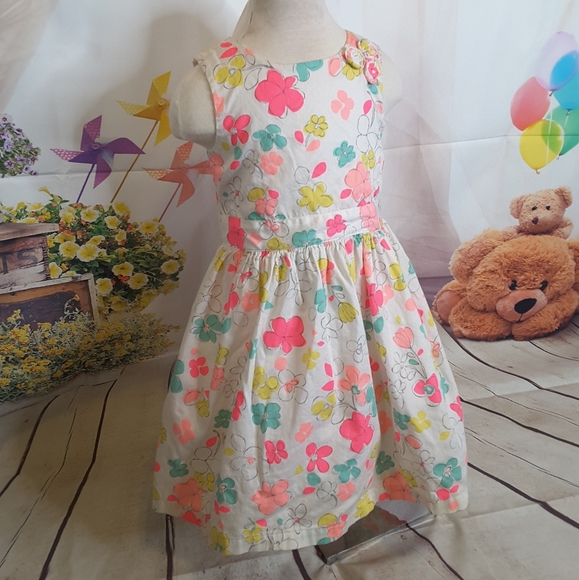 Carter's Other - 3/$15 Carter's sleeveless multi color floral dress